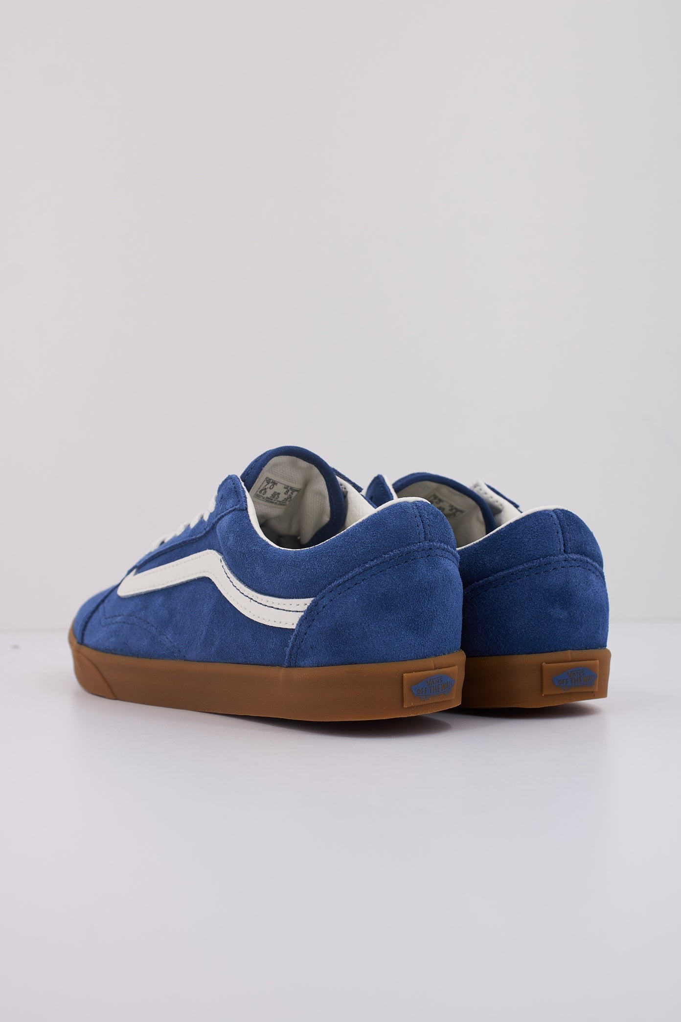 VANS  OLD SKOOL LOWPRO en color AZUL  (4)