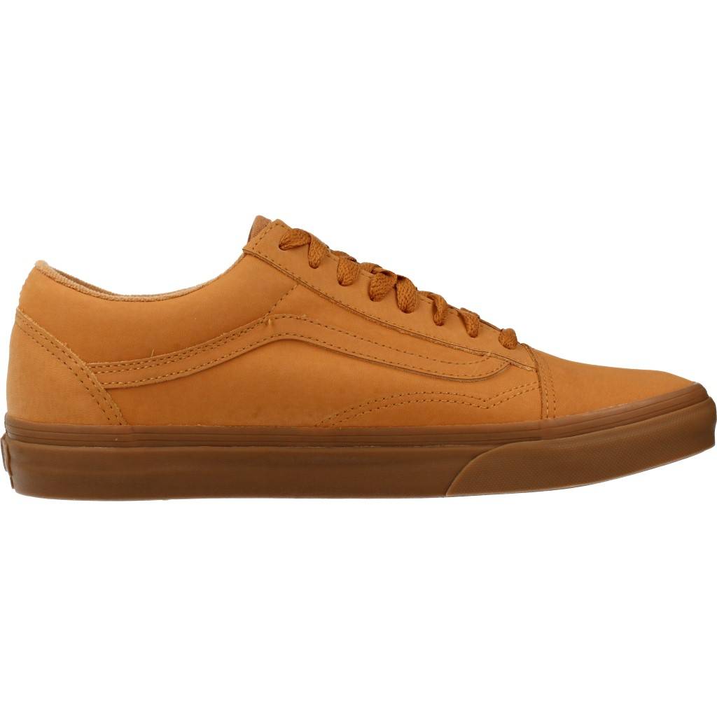 VANS UA OLD SKOOL en color MARRON CLARO  (4)