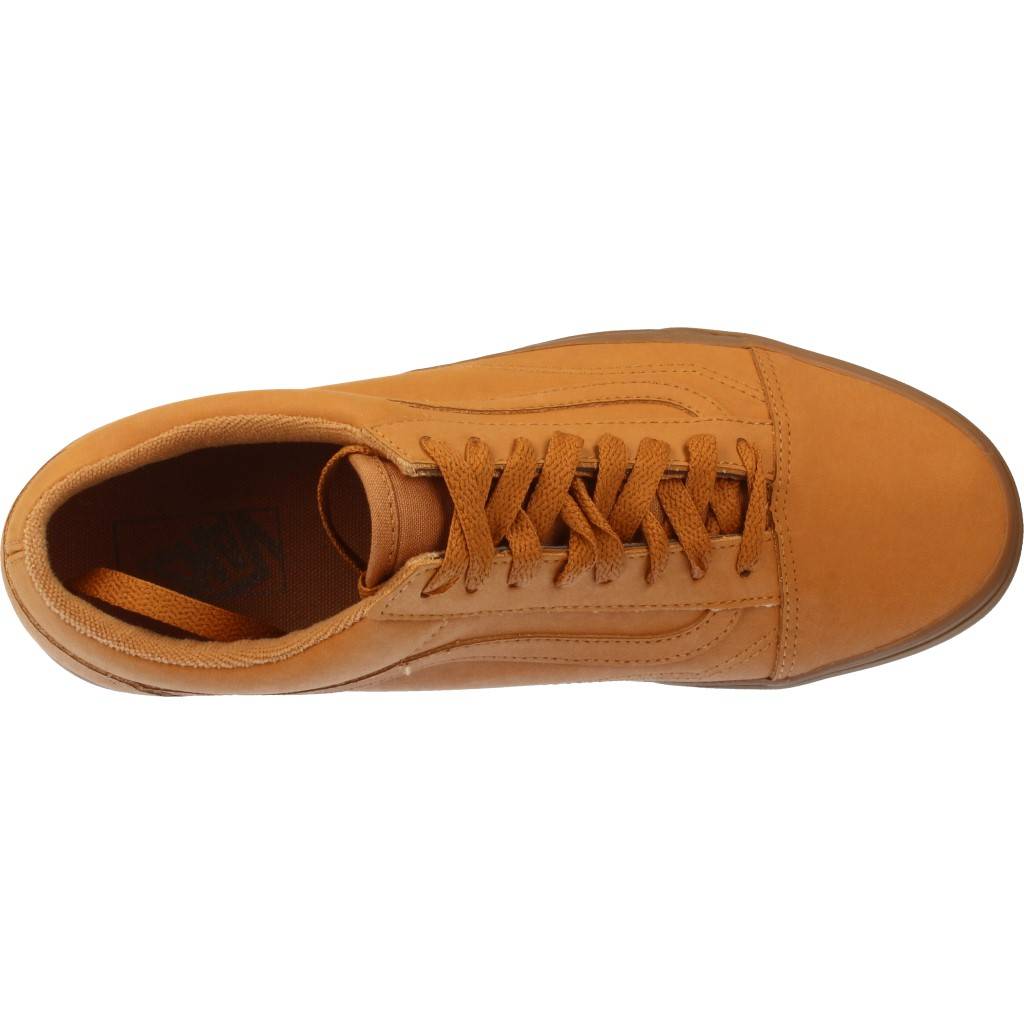 VANS UA OLD SKOOL en color MARRON CLARO  (8)