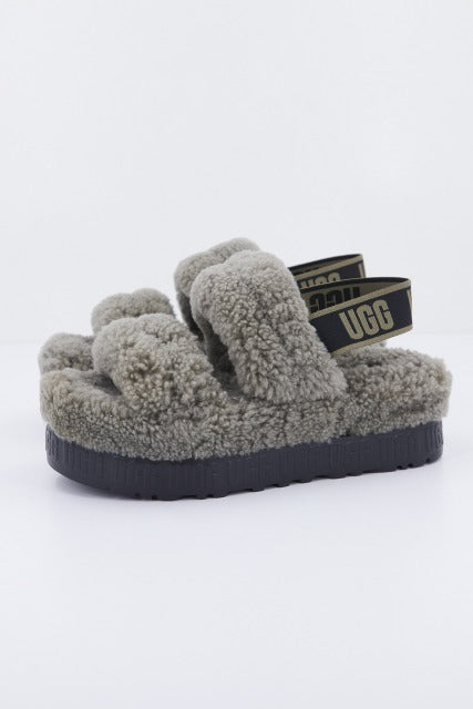 UGG W OH FLUFFITA en color VERDE  (1)