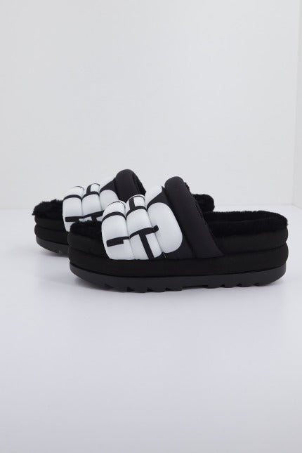 UGG W  PUFT SLIDE LOGO en color NEGRO  (3)