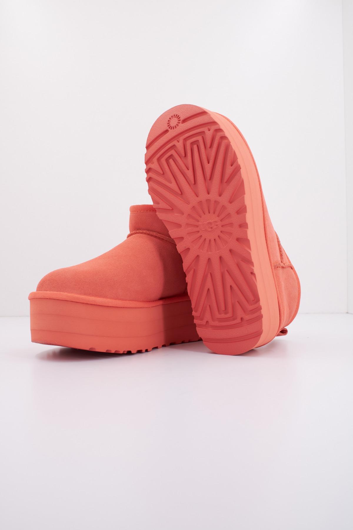 UGG W CLASSIC ULTRA MINI PLATF en color NARANJA  (4)