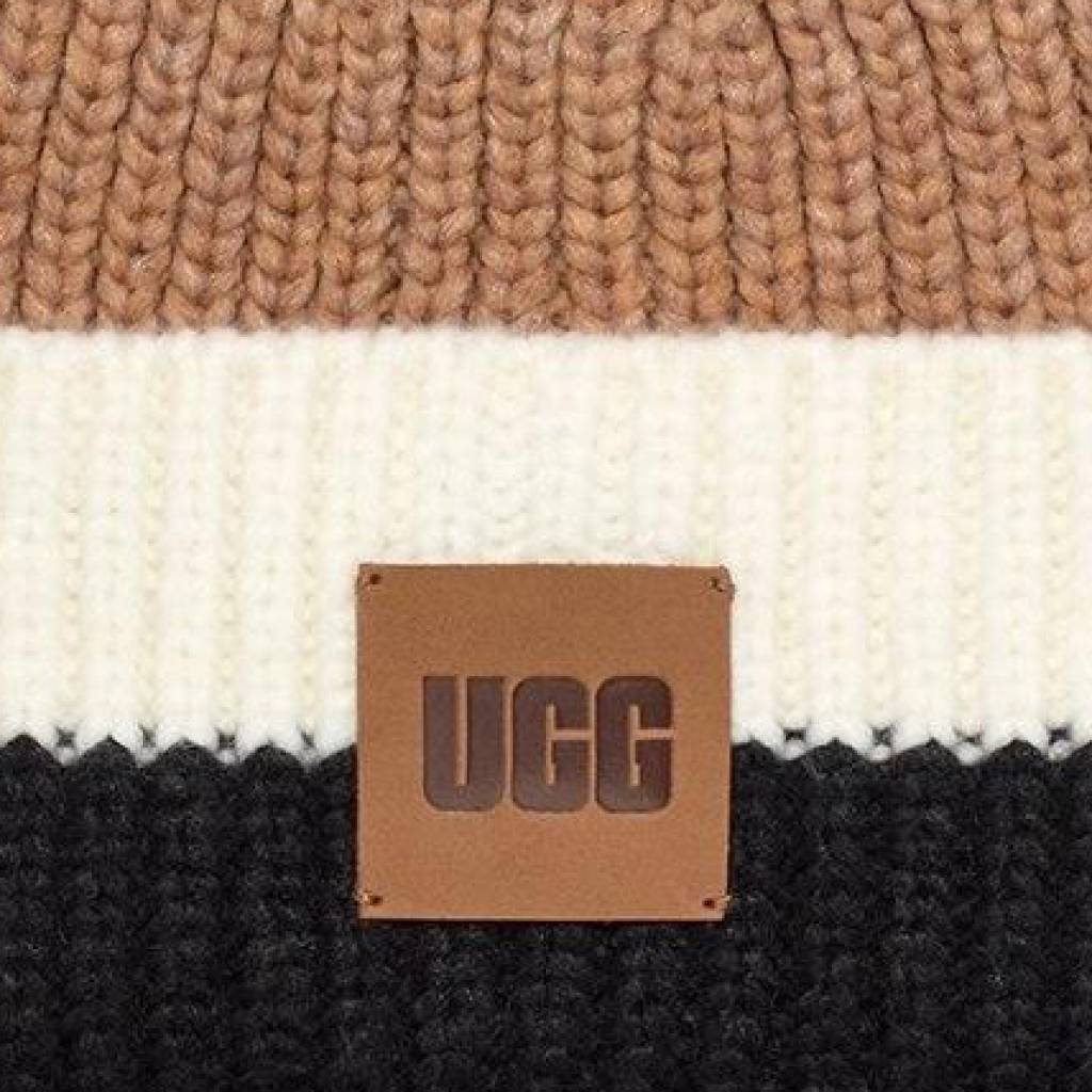 UGG W CHUNKY RIB BEANIE W LOGO en color MULTICOLOR  (6)