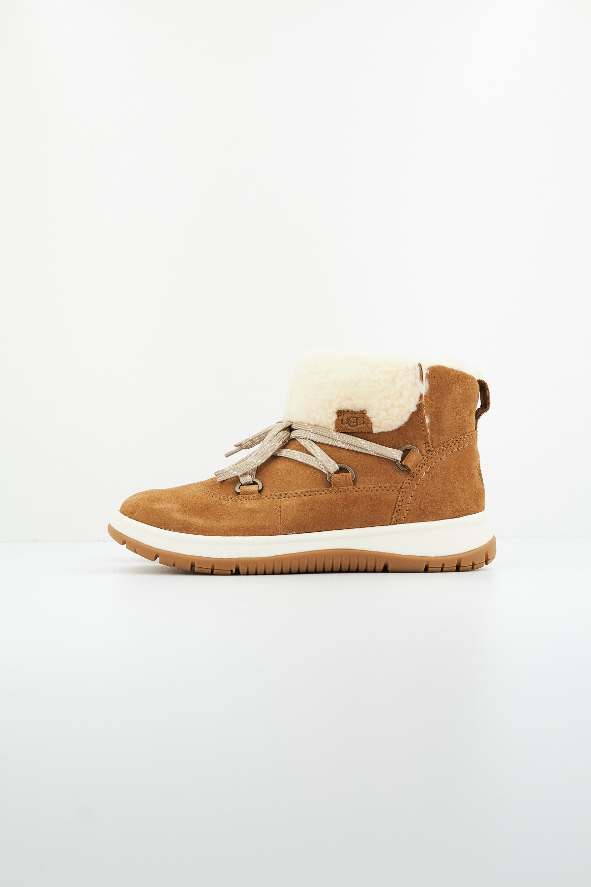 UGG W LAKESIDER HERITAFE LACE en color MARRON  (1)