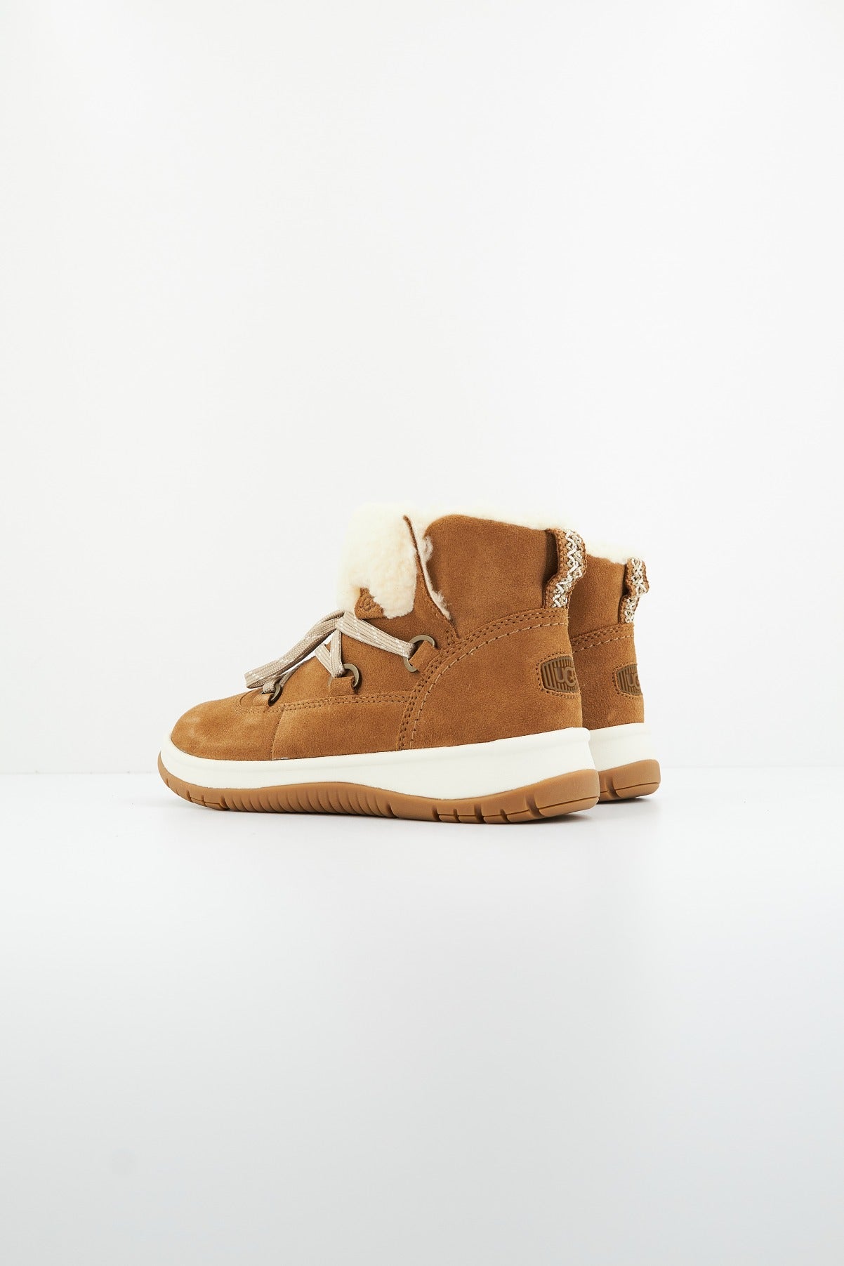 UGG W LAKESIDER HERITAFE LACE en color MARRON  (3)