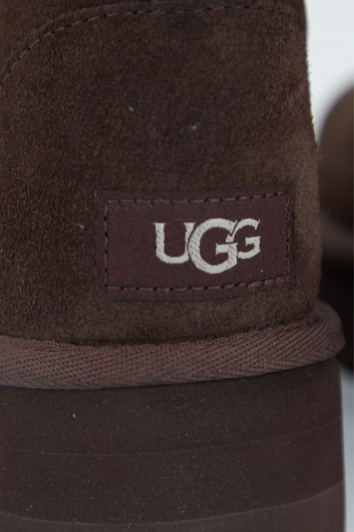 UGG CLASSIC MINI PLATFORM en color MARRON  (3)