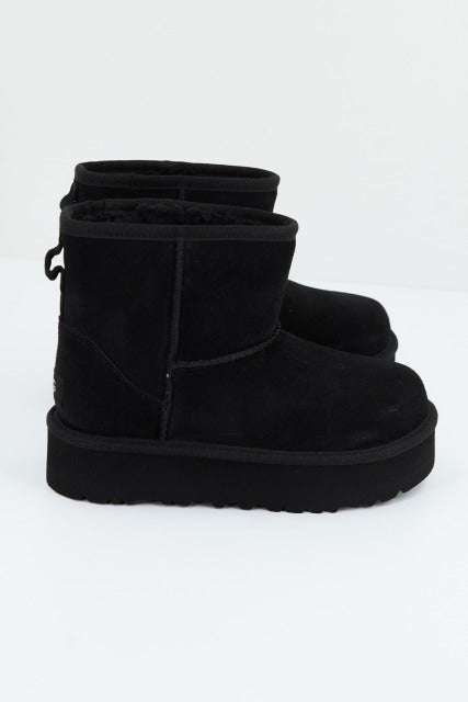 UGG CLASSIC MINI PLATFORM en color NEGRO  (2)