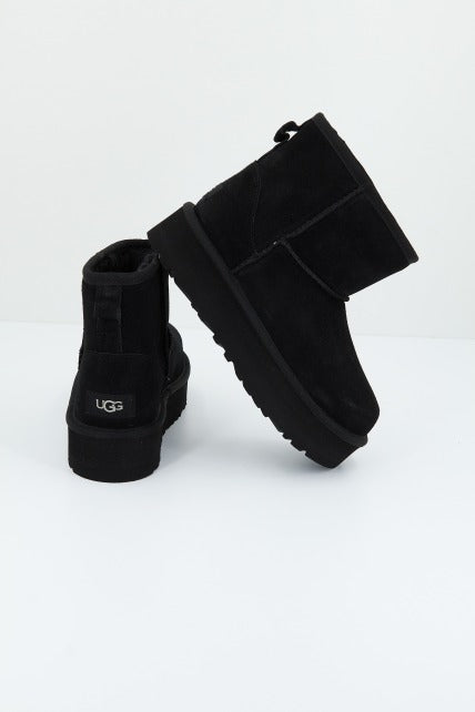 UGG CLASSIC MINI PLATFORM en color NEGRO  (3)