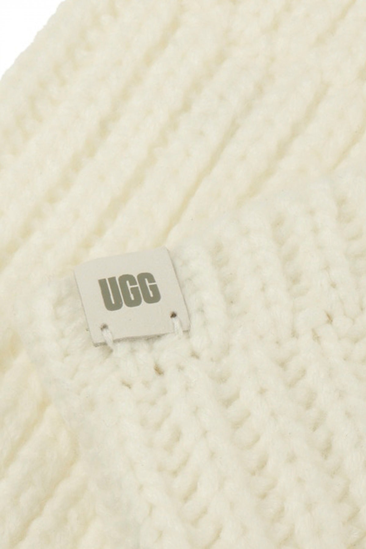 UGG  W RIBBED FINGERLESS MITTEN en color BLANCO  (3)