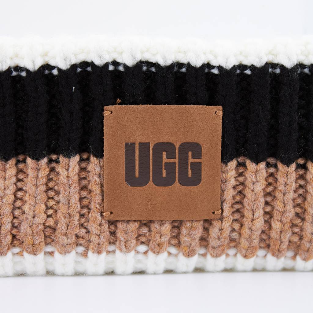 UGG W CHUNKY RIBBED HEADBAND en color NEGRO  (6)