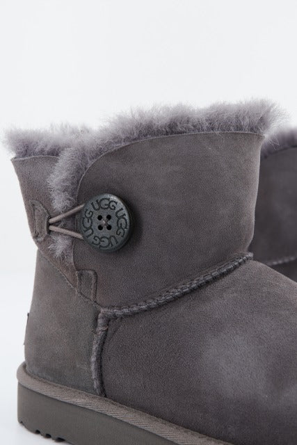 UGG W MINI BAILEY BUTTON en color GRIS  (4)