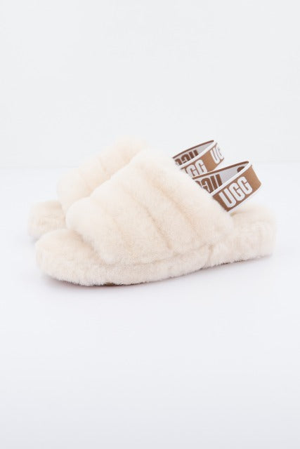 UGG  FLUFF YEAH SLIDE en color BEIS  (1)