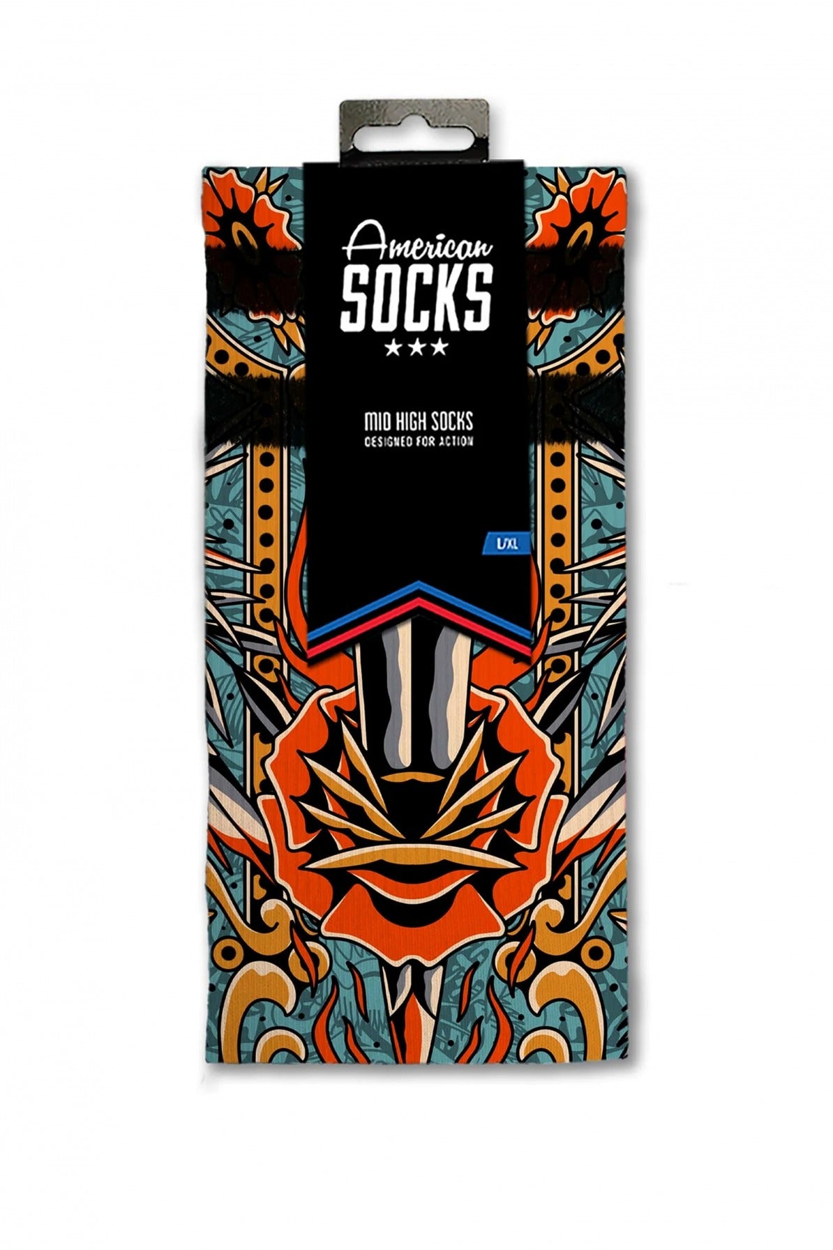 AMERICAN SOCKS DAGGER en color MULTICOLOR  (3)