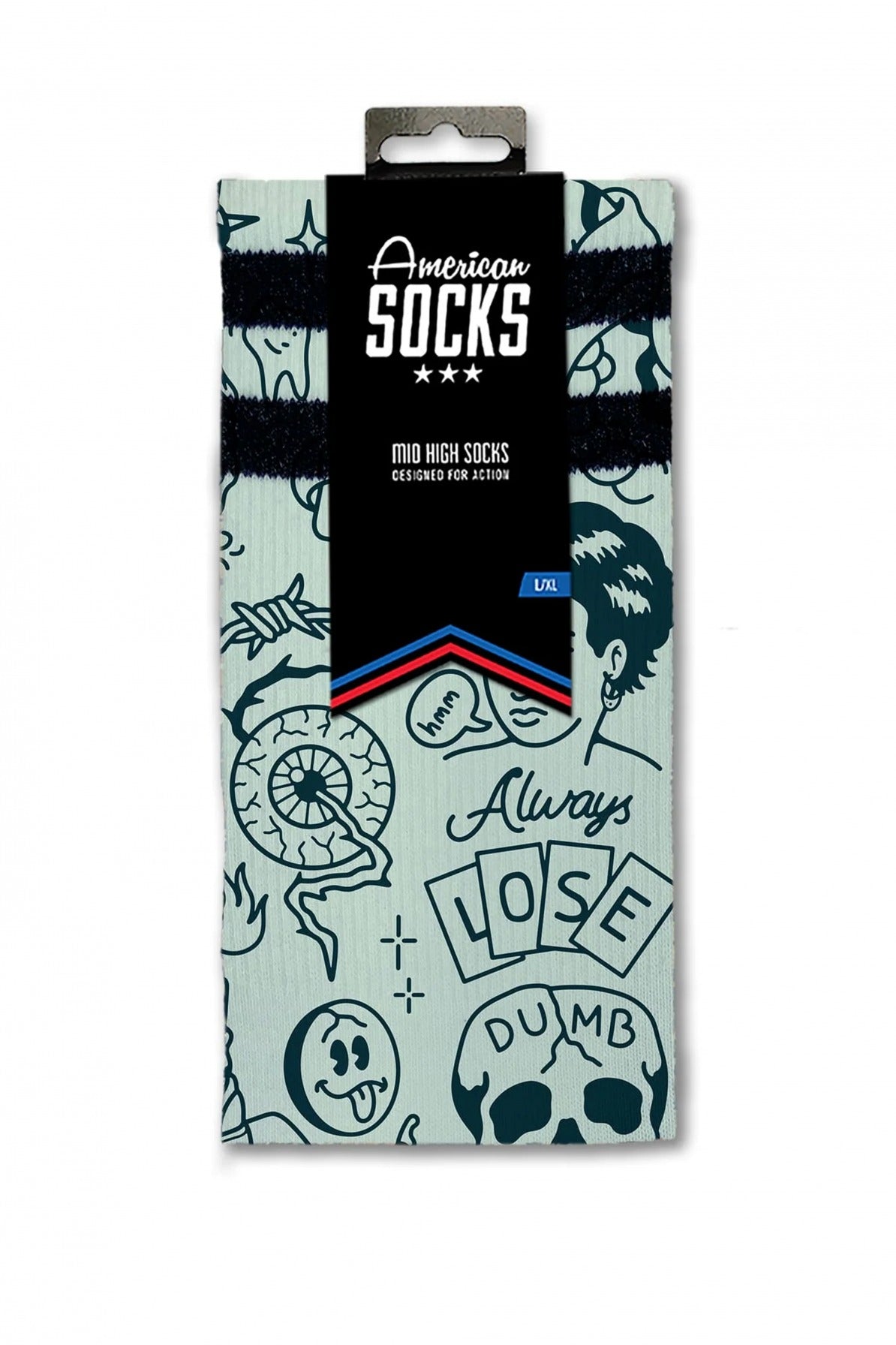 AMERICAN SOCKS FOMO en color MULTICOLOR  (3)