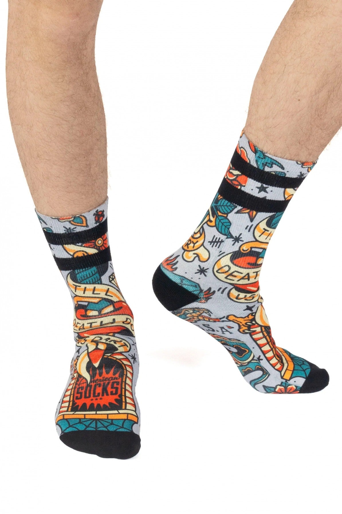 AMERICAN SOCKS TILL DEATH DO US PART  en color MULTICOLOR  (4)