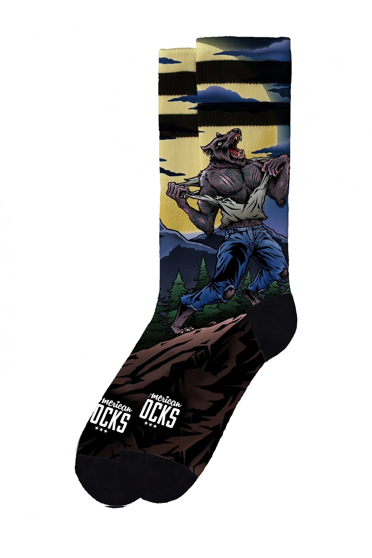 AMERICAN SOCKS WEREWOLF en color MULTICOLOR  (1)